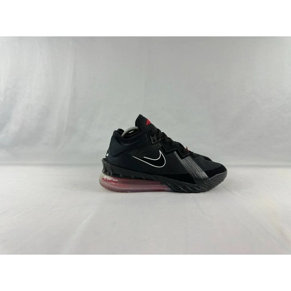 Nike LeBron 18 Low 'Bred' CV7562-001 Men's Size 8.5